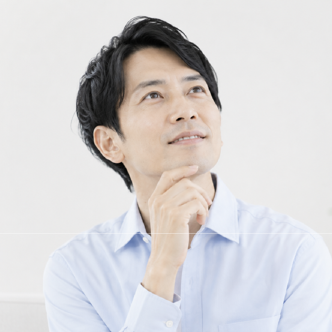より良い治療の選択肢を探している男性のイメージ
