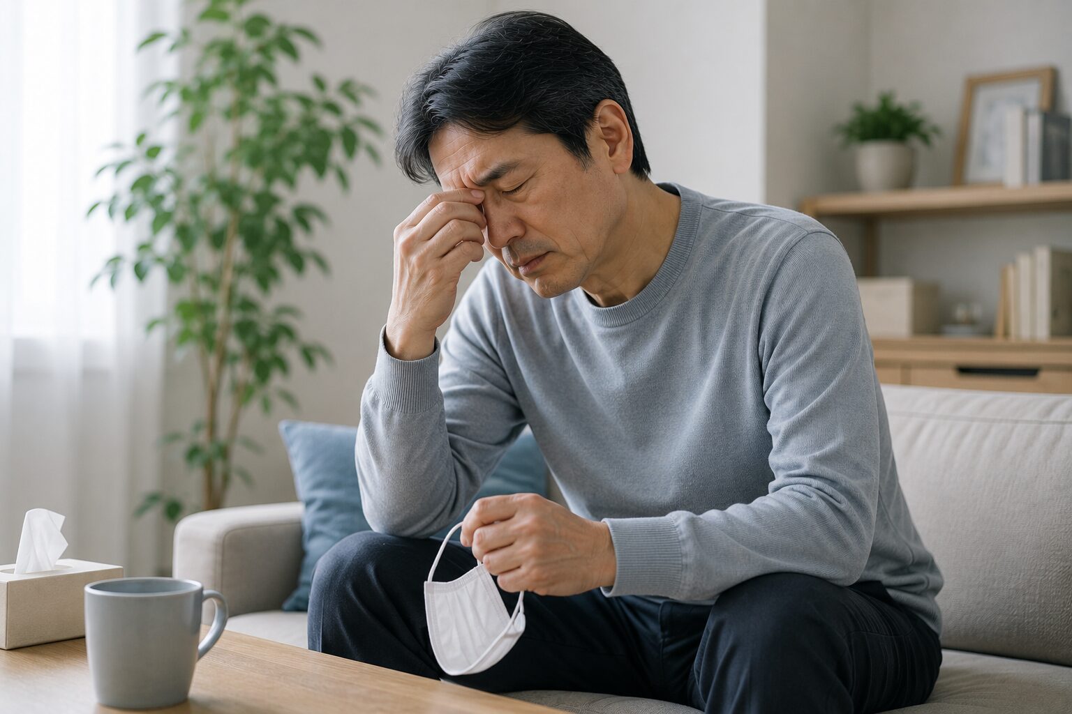 コロナ後遺症のイメージ