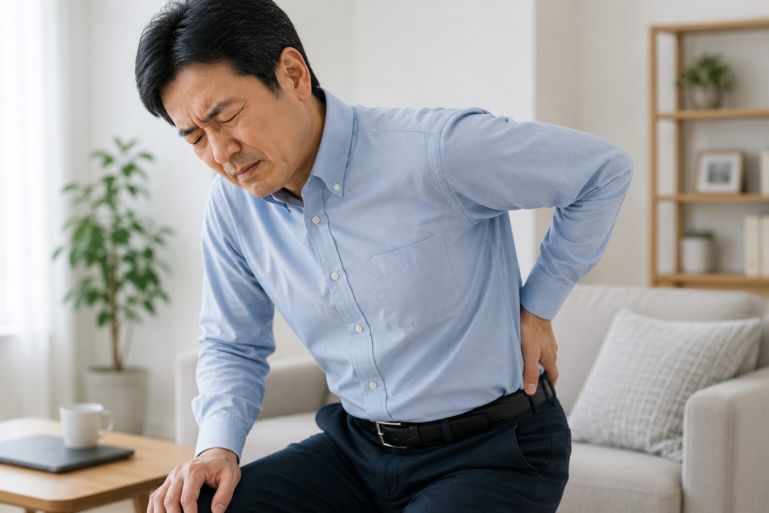 慢性腰痛のイメージ